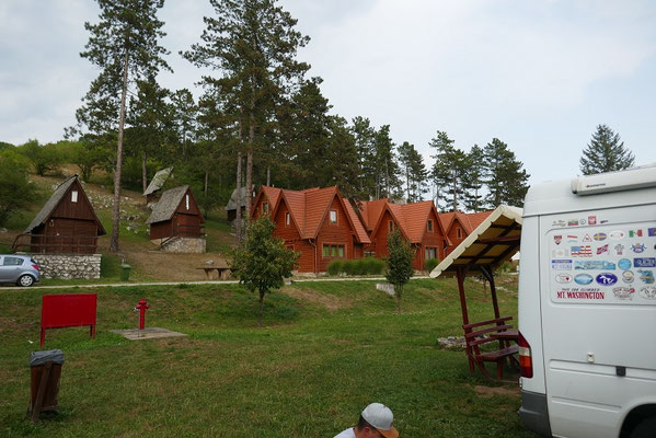 Camp im Aggtelek Nationalpark