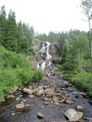 Elchwasserfälle in Norwegen