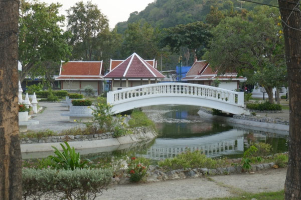 Stadtpark in Phetchaburi
