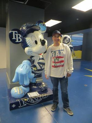 bei den Tampa Bay Rays
