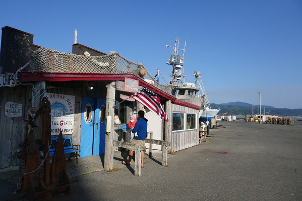 Seafood-Lokal am Hafen