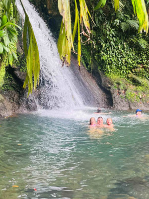 Guadeloupe, Cascade aux Ecrevisses 