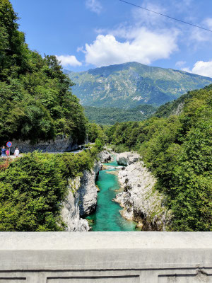 Triglav Nationalpark - an der Soca