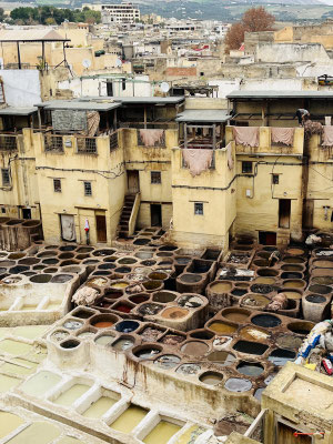 Fes - großes Gerberviertel
