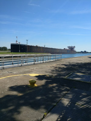 Schleuse in Sault Ste Marie