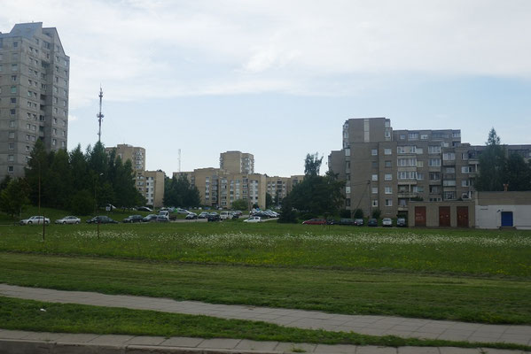 Stadtbild in Litauen