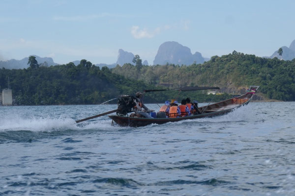 Longtailbootsfahrt im Khao Sok Nationalpark