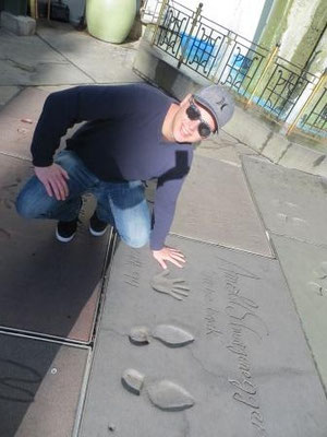 Vor dem Grauman´s Chinese Theater