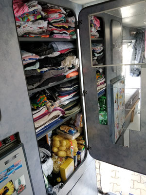 Tetris für Fortgeschrittene - alles sicher verstaut :)
