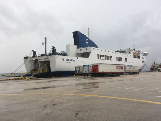unsere Fähre nach Brindisi