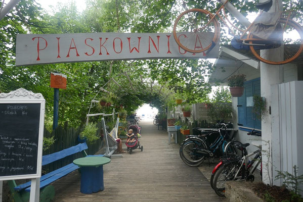 Sopot - schönes Strandlokal