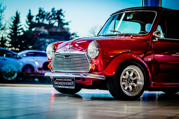 Autohaus Cars & More Sachsenheimer Mini 1000 MK2 Cabrio Oldtimer Gebrauchtwagen