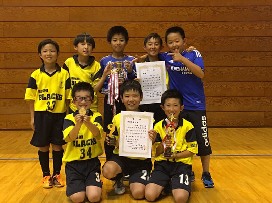5 7u 11入間市フットサル大会 仏子ブラックスsss