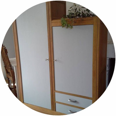 armoire vintage, armoire ancienne, armoire parisienne