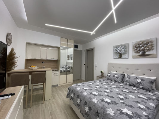 Open-concept prostor u zgradi Casa Al Mare.