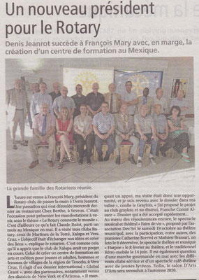 La presse de Gray 18 juillet 2019