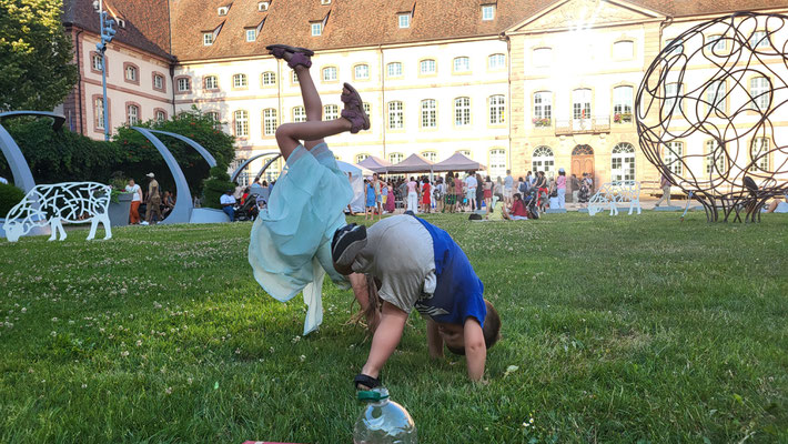 An der Fete de la musique in Colmar