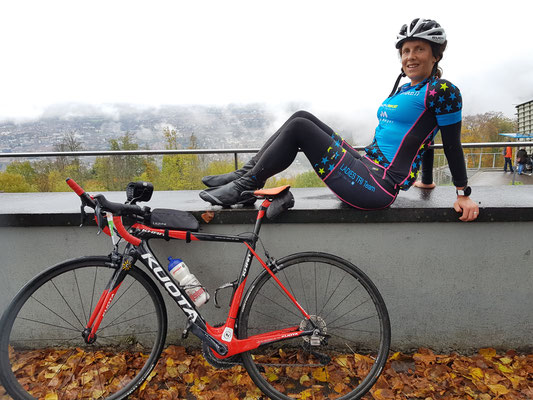 Am Posieren nach der Köniz Rundfahrt / Gurten classic