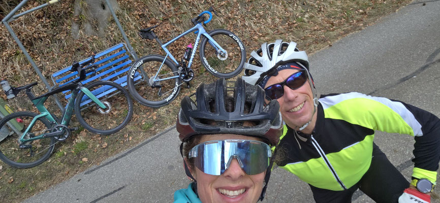 Tabea und Michael auf Tour