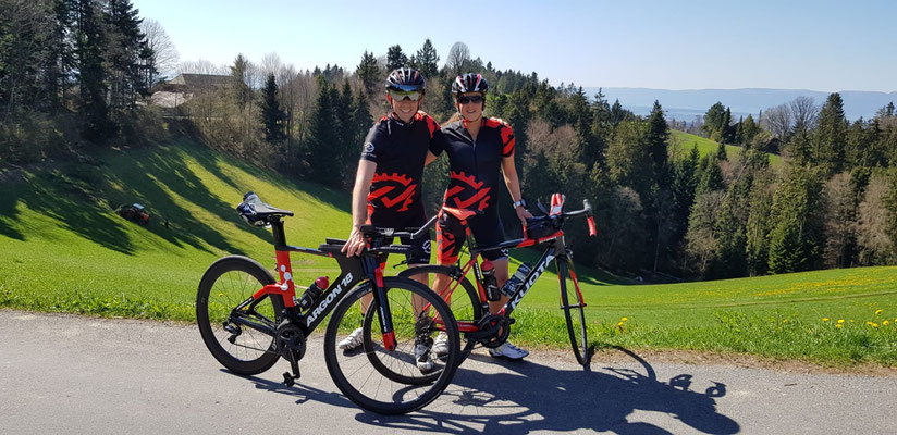 Daniel Althaus und Tabea Ruegge unterwegs im Emmental