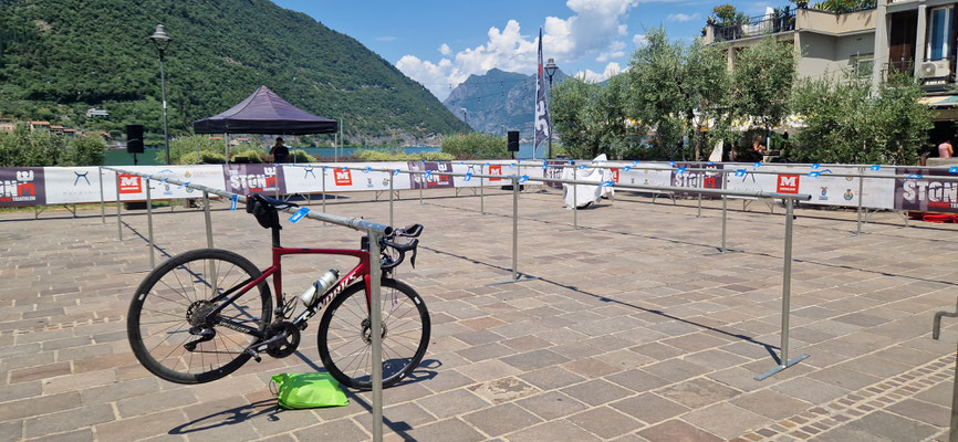 Tabeas Velo stand etwa als erstes da.......