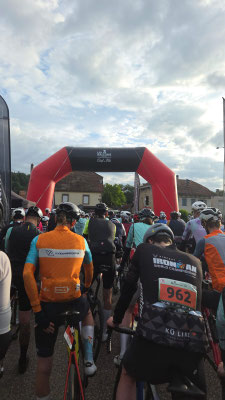 Kurz vor dem Start zum Granfondo 3 Ballons