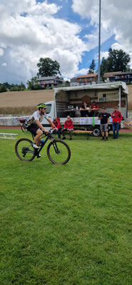 Retour von der Bikestrecke