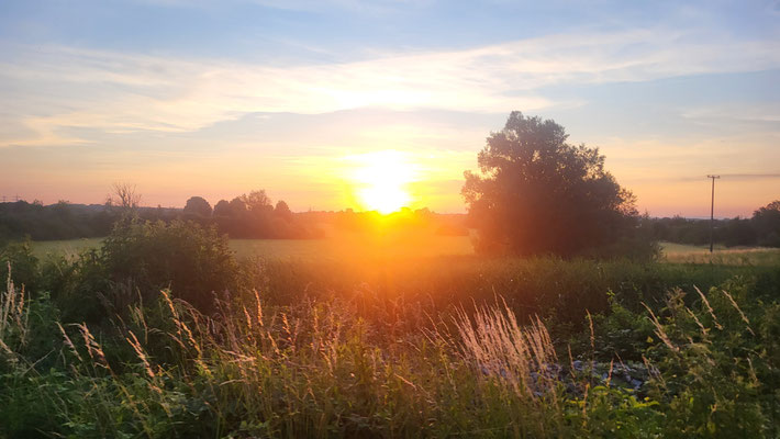 Abendstimmung unterwegs