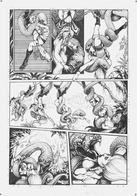  Page #3 -RANA,Queen of the Amazon- Pencil