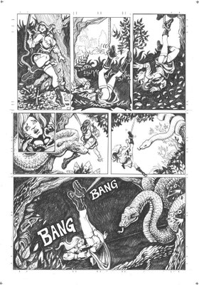  Page #2 -RANA,Queen of the Amazon- Pencil