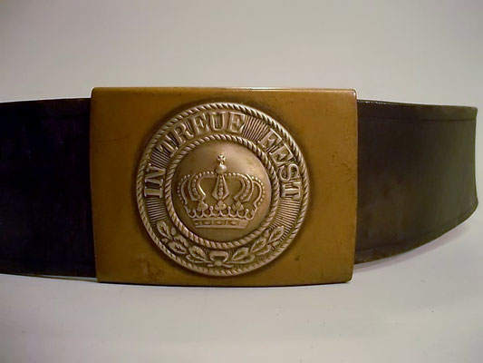 Gürtel mit Koppelschloß zu Königlich Bayerisches Infanterie-Leib-Regiment