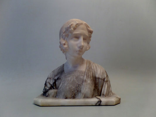 Jugendstilbüste um 1890, L 30cm H 30cm