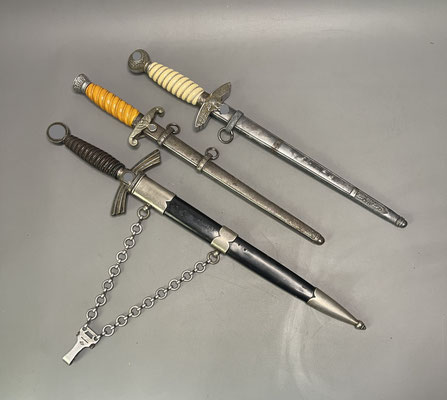 2.WK Luftwaffe Borddolch, Herres Offiziersdolch, Luftwaffe Offiersdolch