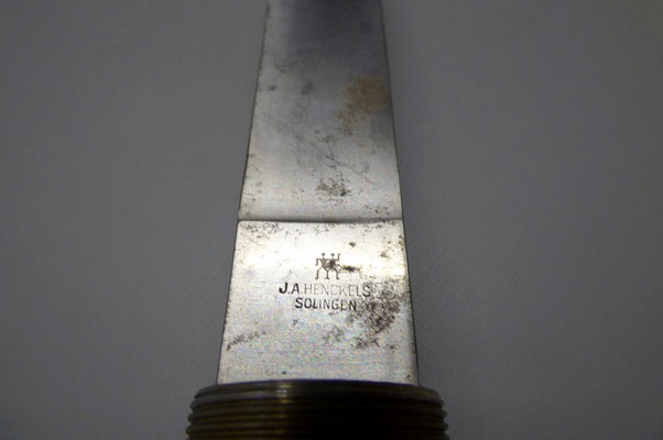 Kriegsmarine Tauchermesser für Helmtaucher, J.A. Henckels Solingen