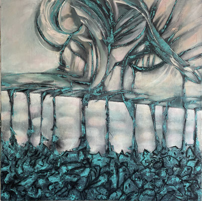 Pernicosia - 100 x 100 cm