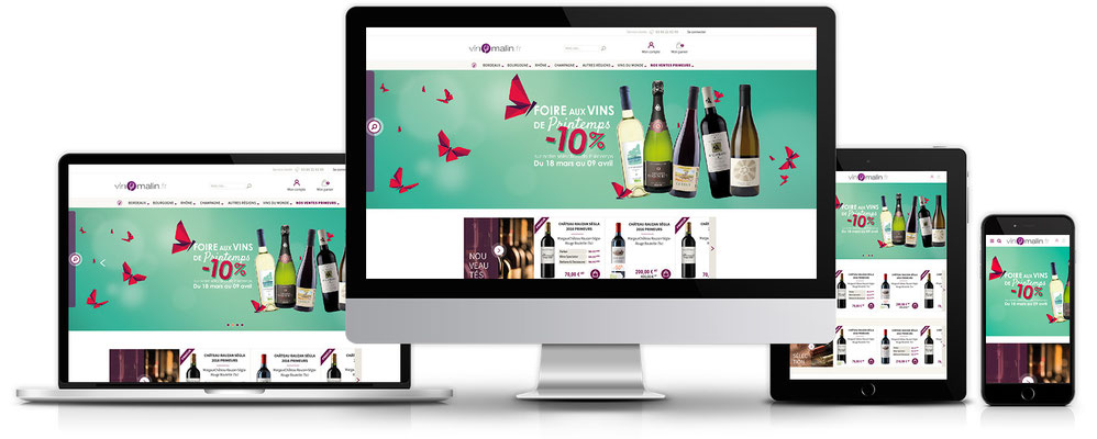 Site web vin-malin.fr