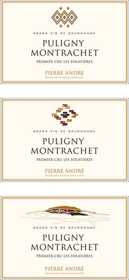 Propositions d'étiquettes pour la marque Pierre André