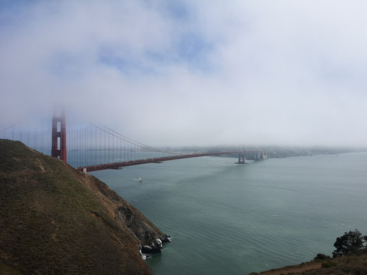 Golden Gate und mein Exit von diser Tour
