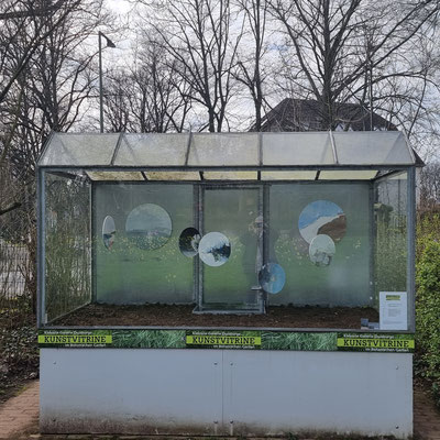 Dialog der Farben - Lisa Seidel in der Kunstvitrine