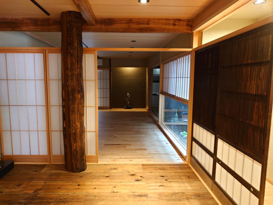 木造建築　店舗改修工事
