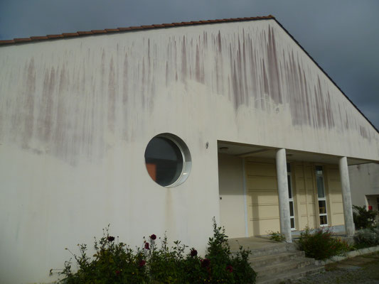 DEMOUSSAGE DES MURS EXTERIEURS AVANT
