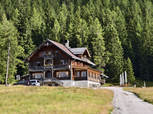 Quartier auf der Holzalm