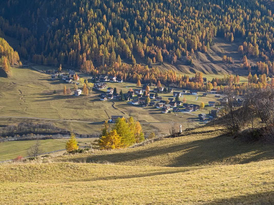 Reckingen in der Abendsonne