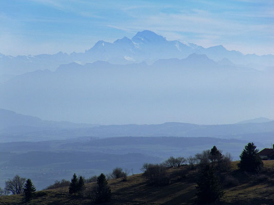 Zoom zum Mont Blanc