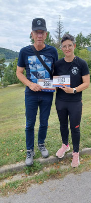 28/07/23 - Trail Volodalen du Jura à Bellecin (39) - Pauline et Alain