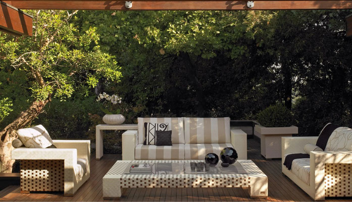Stylish Italian Outdoor Furniture To Make You Feel Are In Italy Amalfistyle - Italian Style Patio Furniture