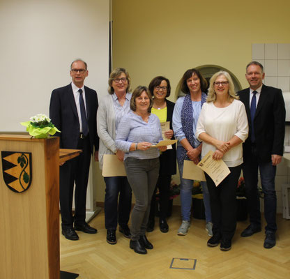 Gemeinde Rohrbach Ehrt Damen 60 Und Damen 40 Tsv Rohrbach Tennis