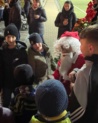 auf den Nikolaus war natürlich auch wieder Verlass