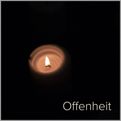 Kerze der Offenheit