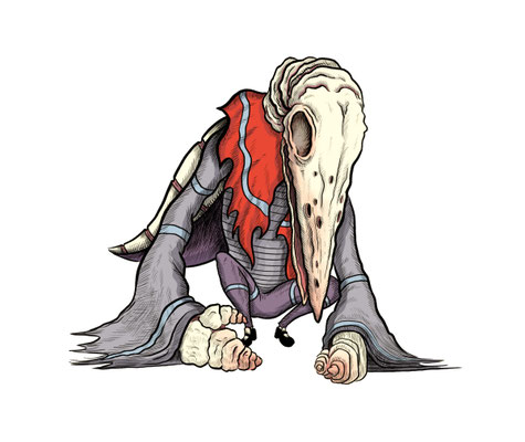 Character design for Reverie world-building project.